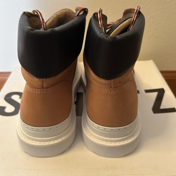 Schutz Lace-up Boots SZ 7.5 - Picture 5 of 7